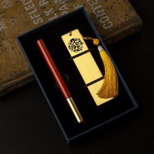 金属黄铜书签创意简约文艺古典中国风