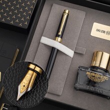 钢笔 男女商务个性办公签字笔铱金笔钢笔礼盒墨水套装